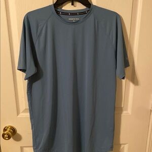 Kenneth Cole Men's Short Sleeve Tee in Slate Blue